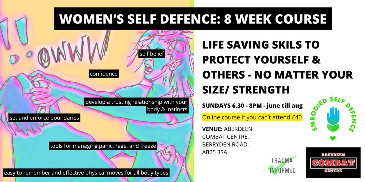 Women's Self Defence: 8 weeks