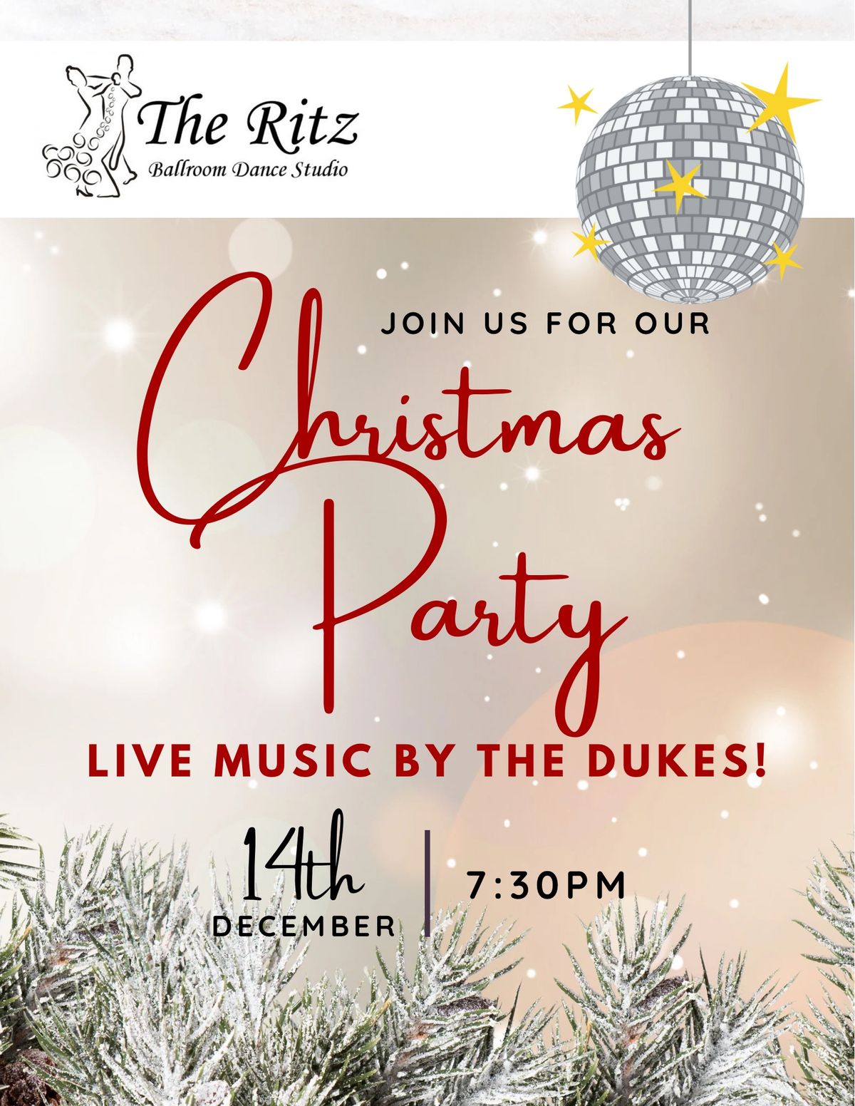 Christmas Party\ud83c\udf84 - Live Music by The Dukes \ud83c\udfb6