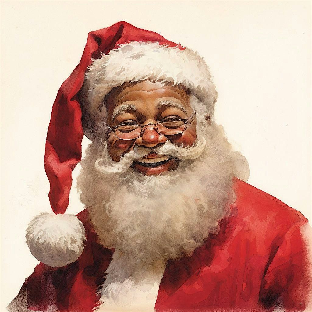 Santa Claus Visits Chaney Branch