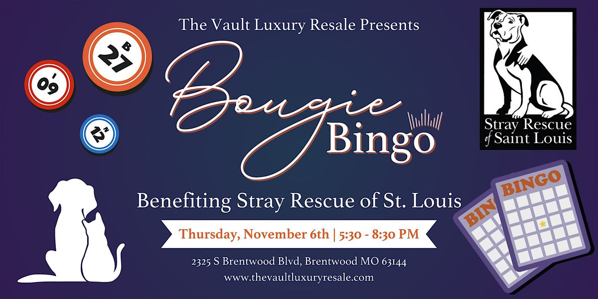 Bougie Bingo at The Vault Luxury Resale