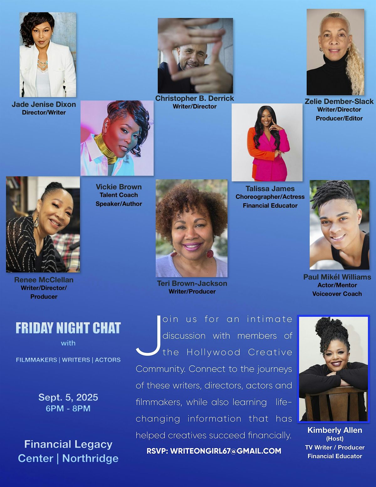 FRIDAY NIGHT CHAT - FILMMAKING & FINANCES