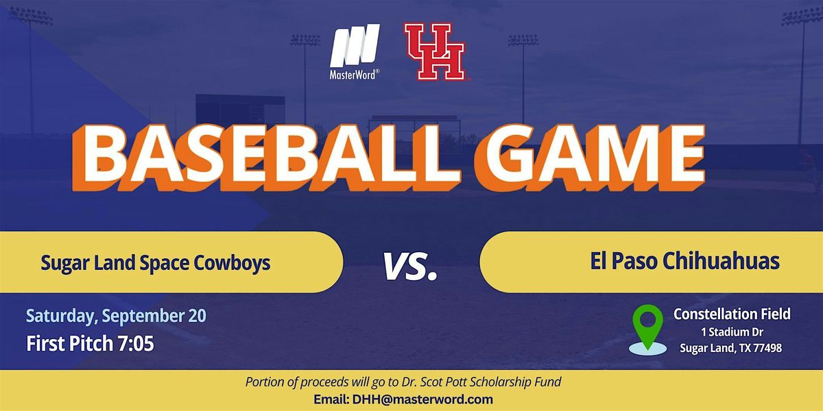 Space Cowboys Baseball Night 2025: Deaf Awareness Month