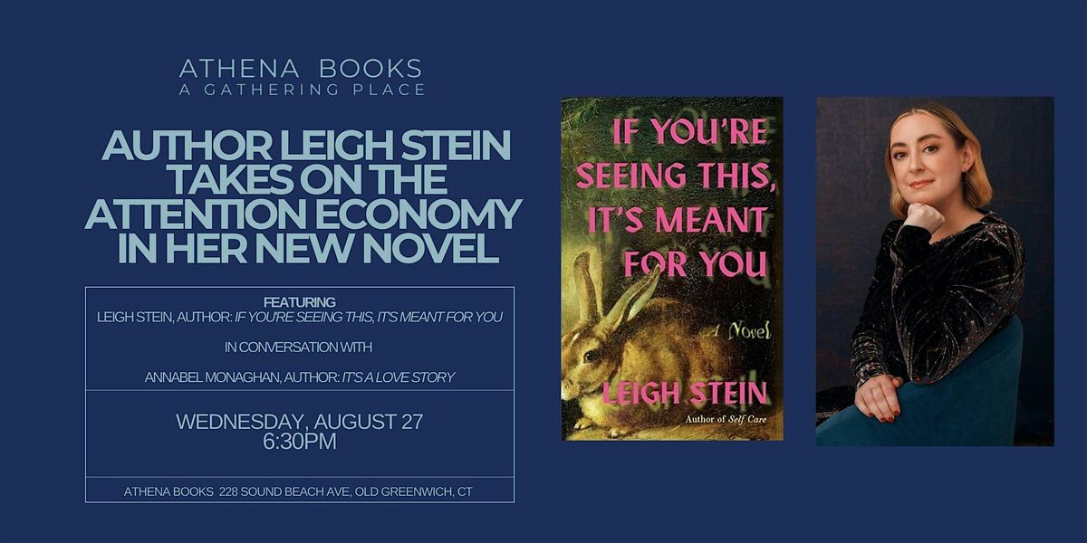Author Leigh Stein Takes On The Attention Economy In Her Latest Novel
