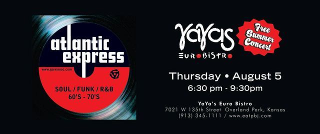 YaYa's Free Summer Concert : Atlantic Express