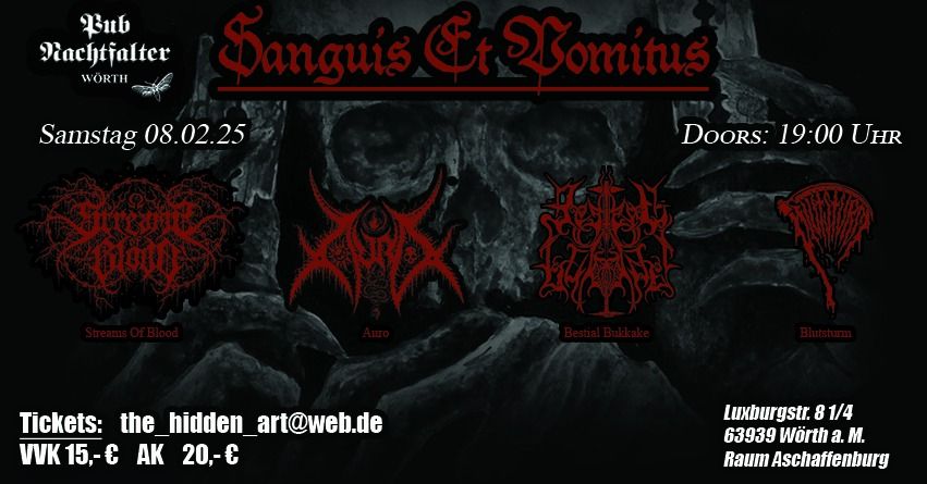 Sanguis Et Vomitus