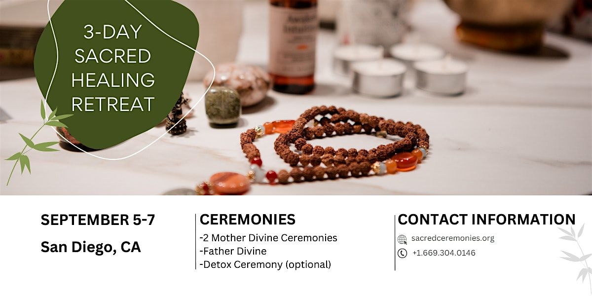 3-Day Sacred Healing Retreat