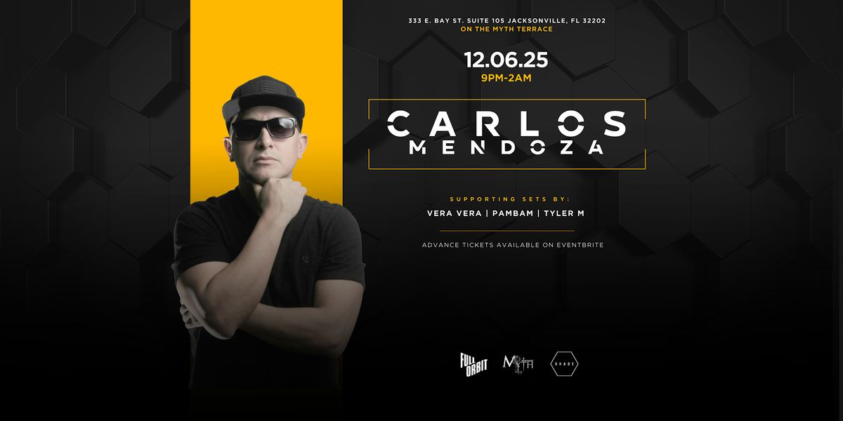Techno Icon Carlos Mendoza on the Myth Terrace