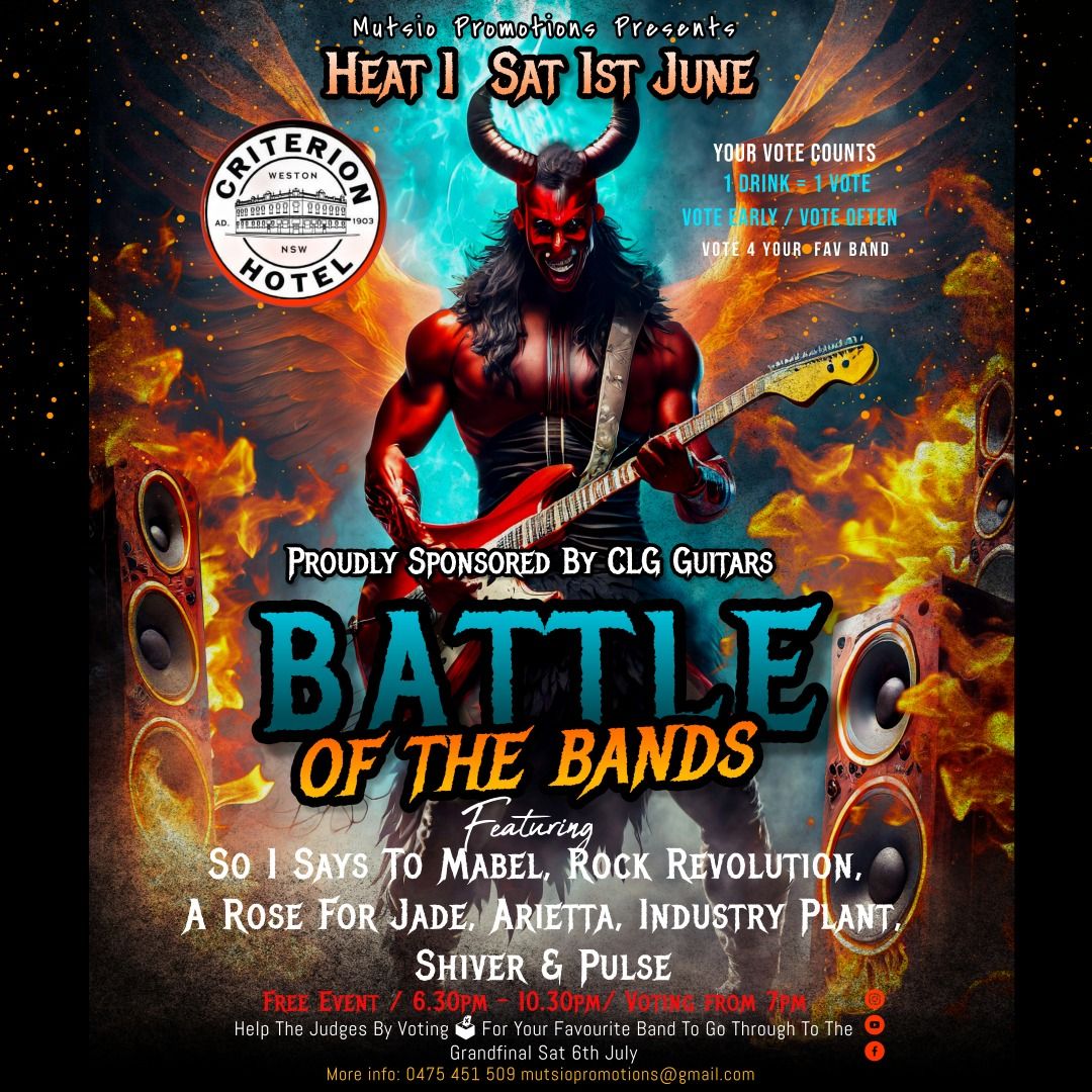 Heat I Battle of the Bands at The Criterion Hotel Weston 