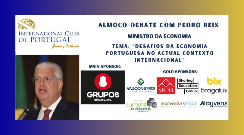 Almo\u00e7o-Debate com Pedro Reis, Ministro da Economia