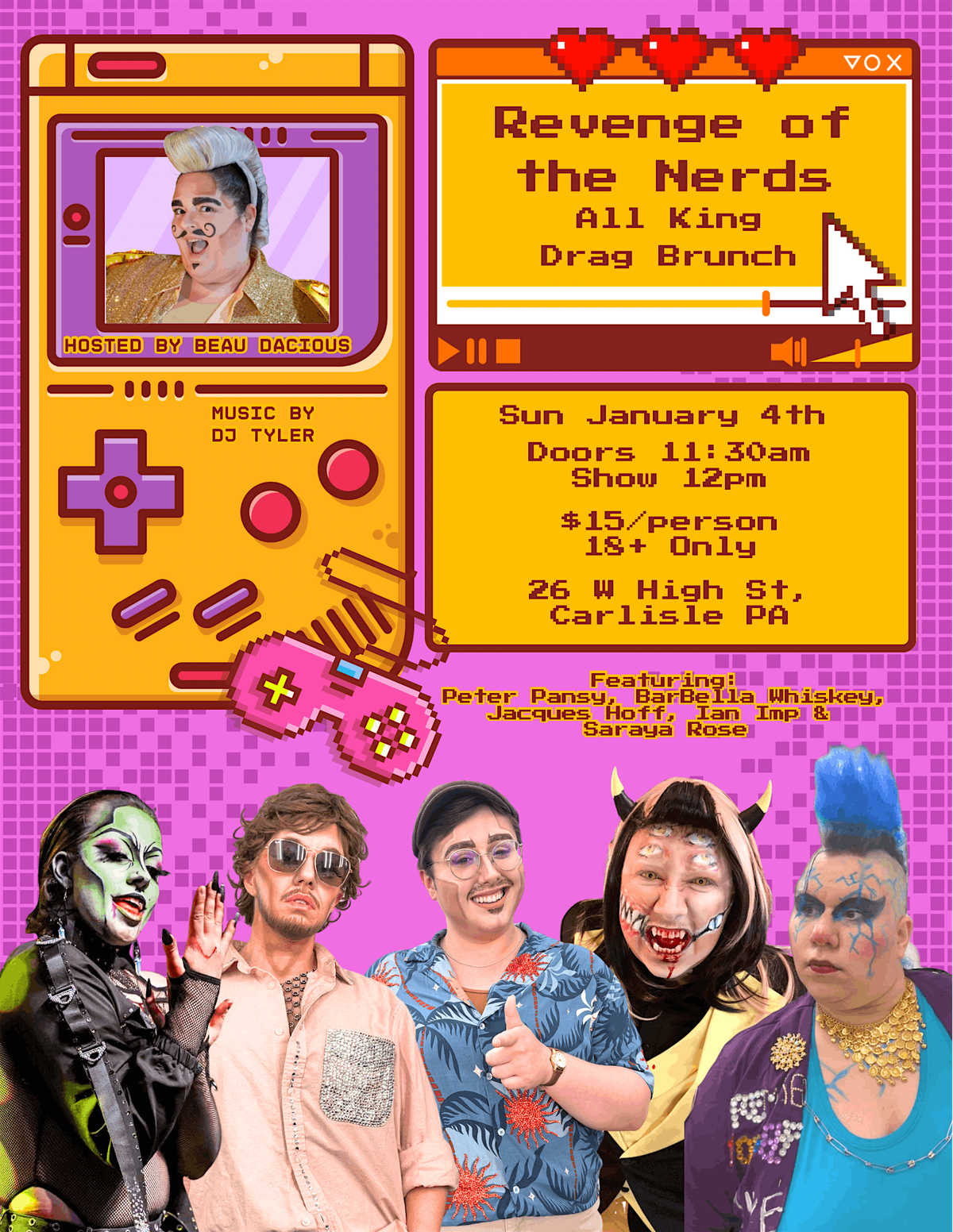 Revenge of the Nerds Drag Brunch
