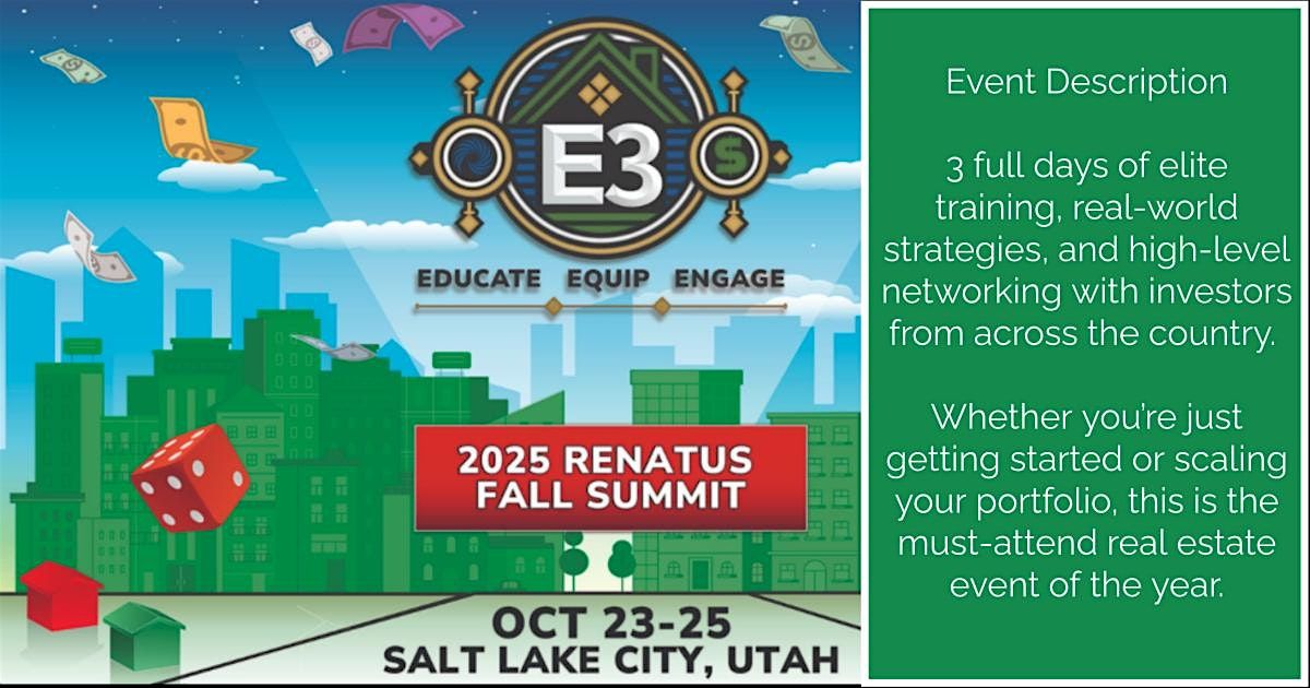 3 Day Real Estate Summit