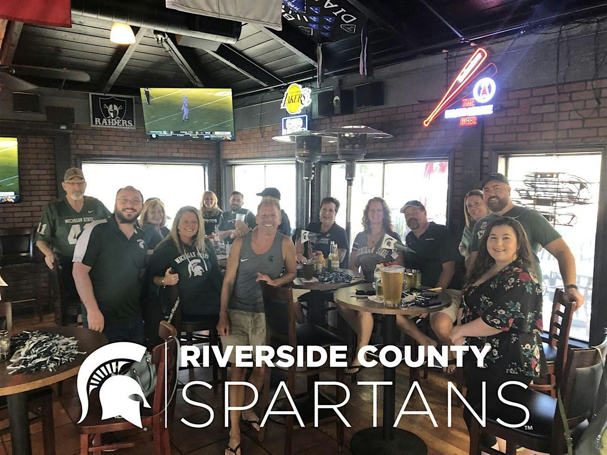 Riverside County Spartans MSU vs Illinois Football  Game Watch