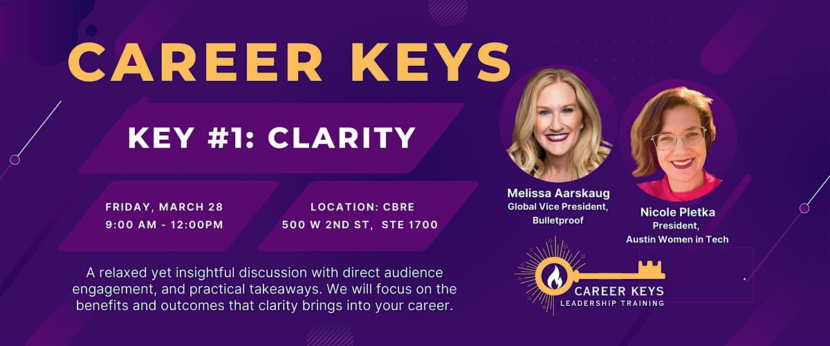 Career Key #1: Clarity