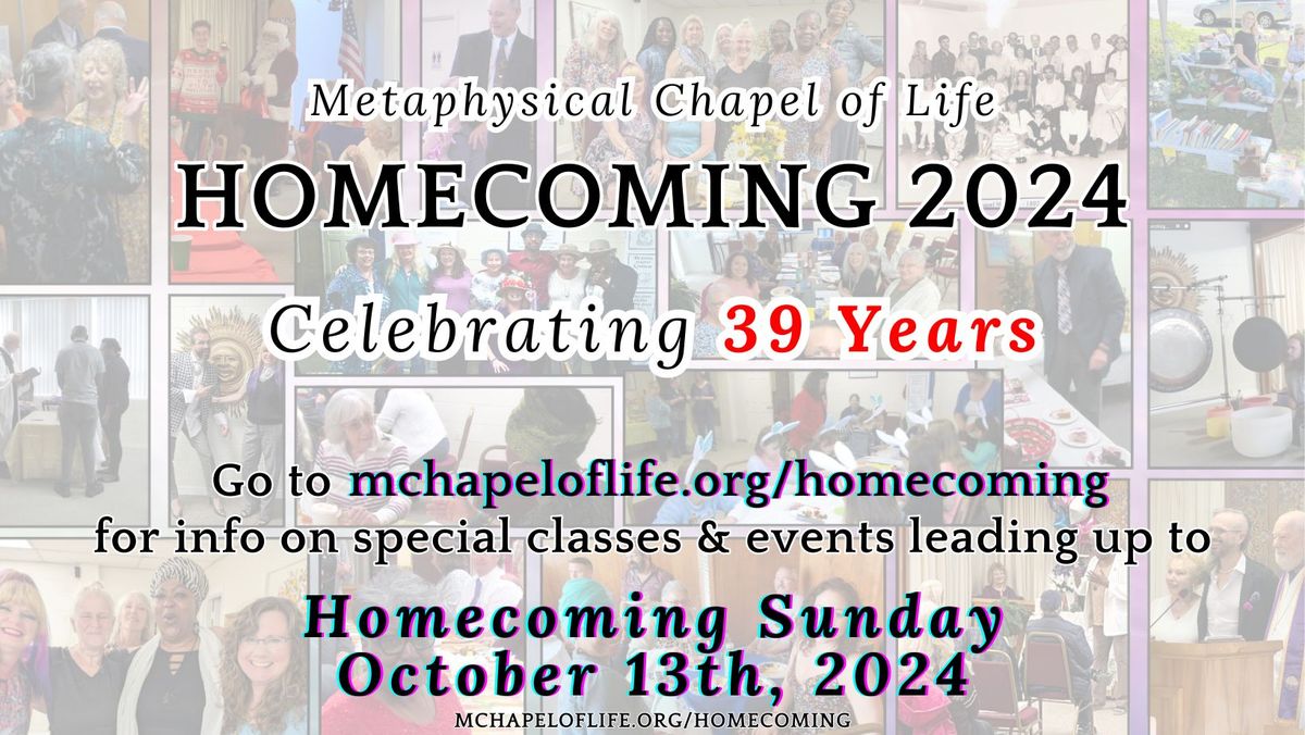 Free Metaphysical Classes for Homecoming Weekend