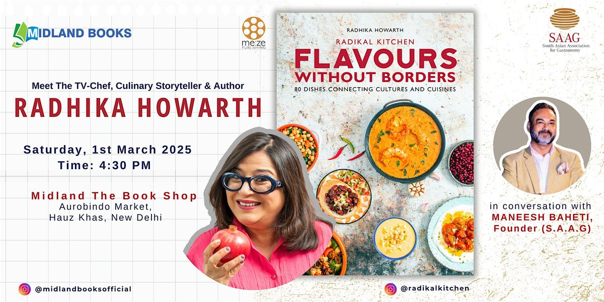 Flavours Beyond Borders by Radhika Howarth | Midland The Book Shop