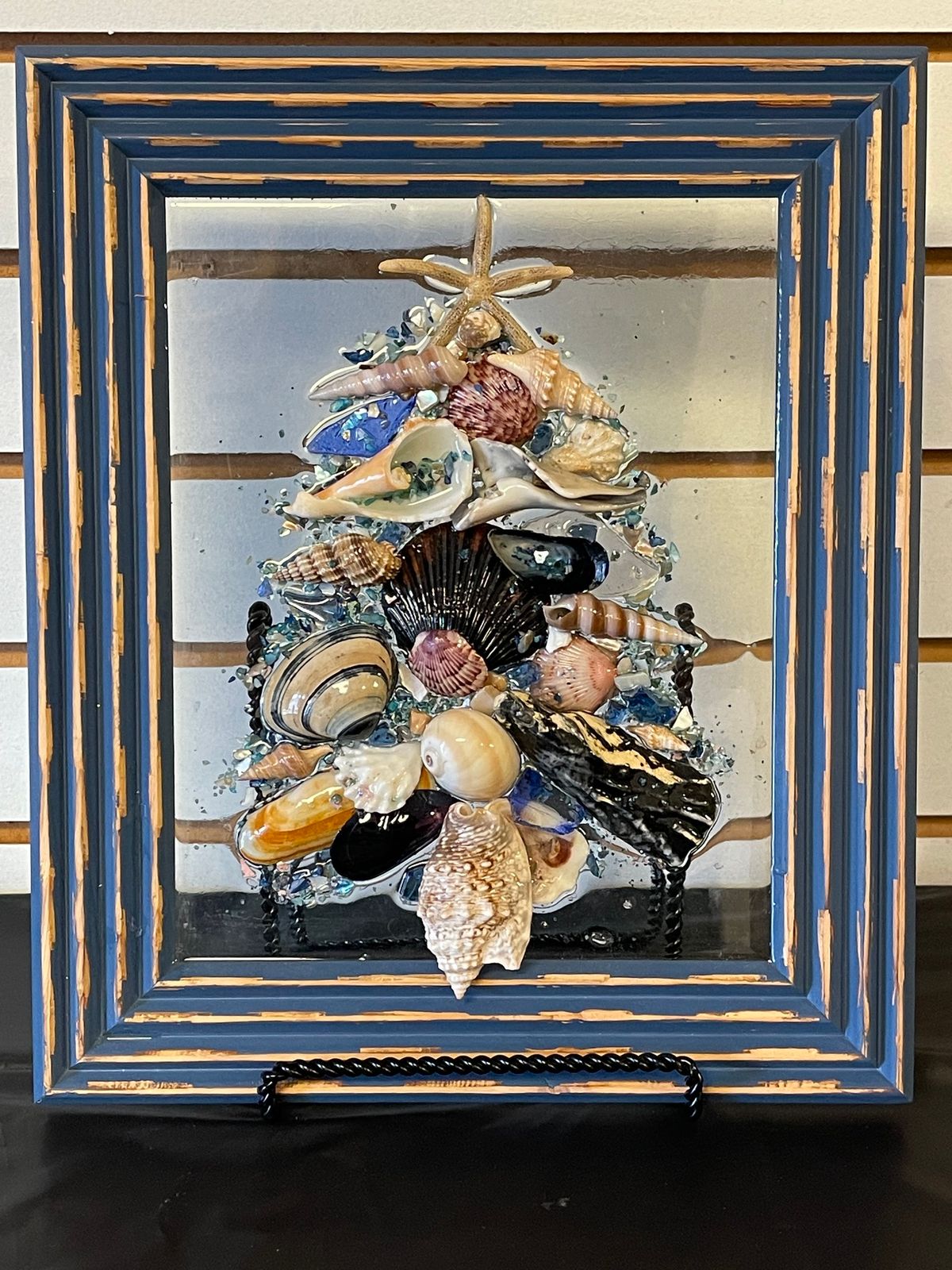 Resin Xmas Tree Picture Frame