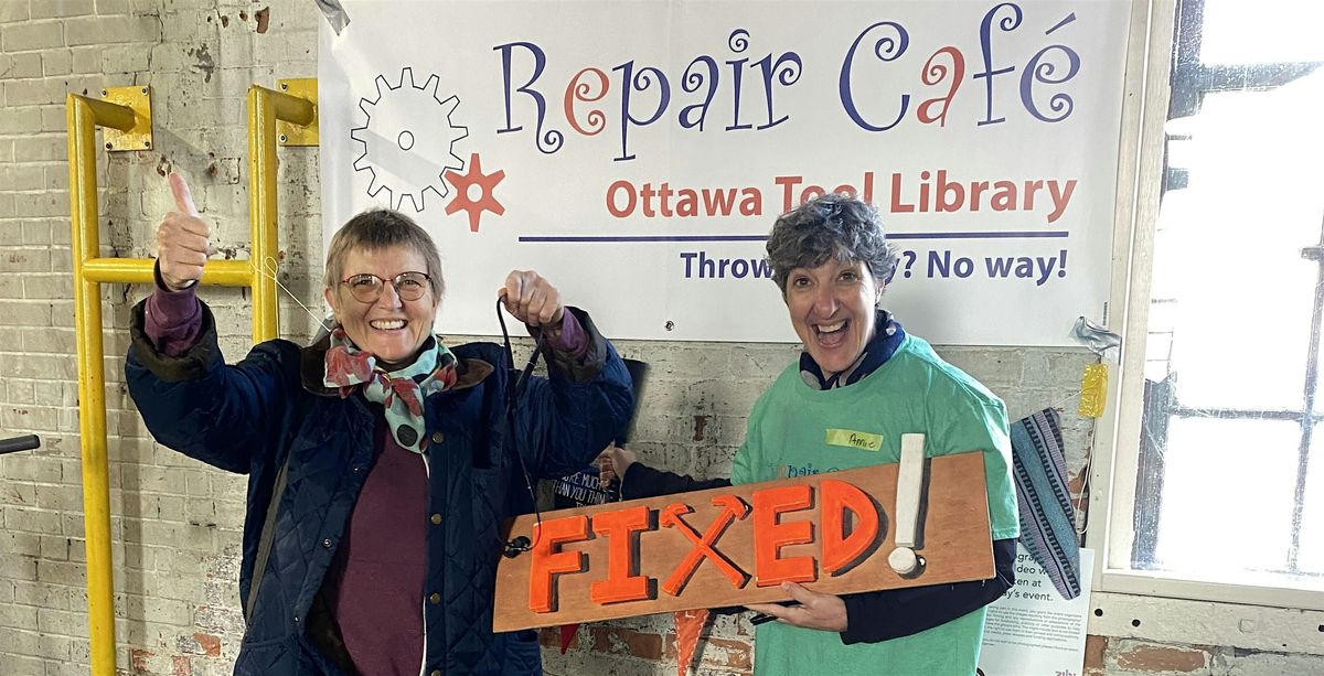 Repair Caf\u00e9 at Zibi