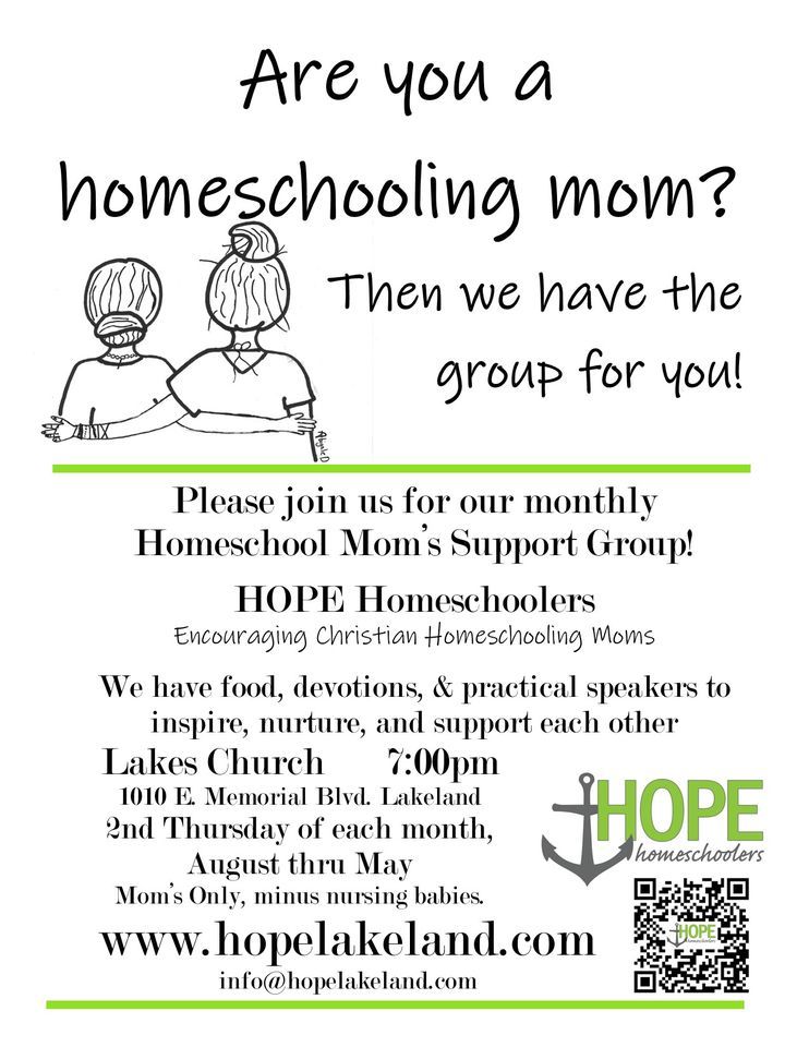 May Homeschooling Moms' Meeting 
