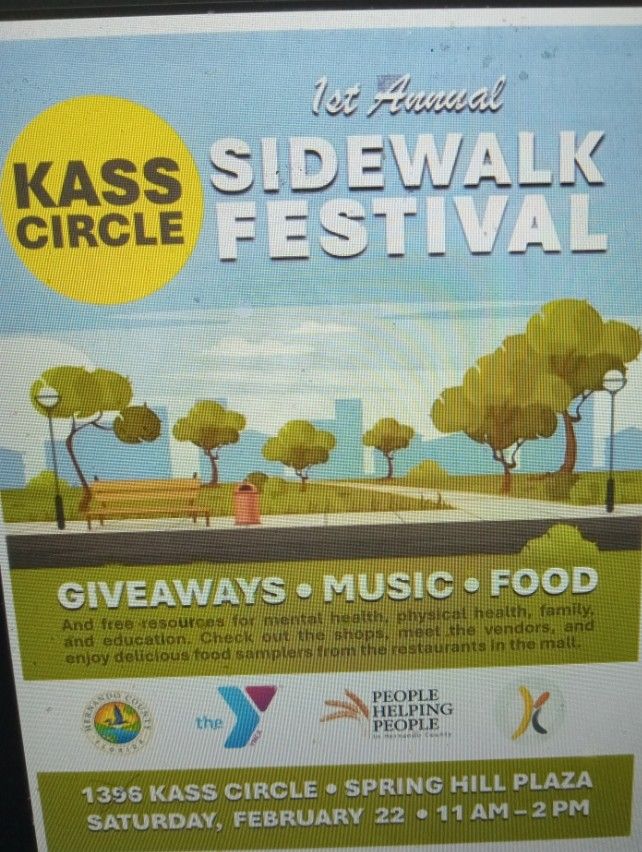 Kass Circle Sidewalk Festival in Spring Hill Fl