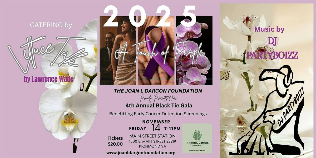 The Joan L Dargon Foundation's 4th Annual Black Tie Gala