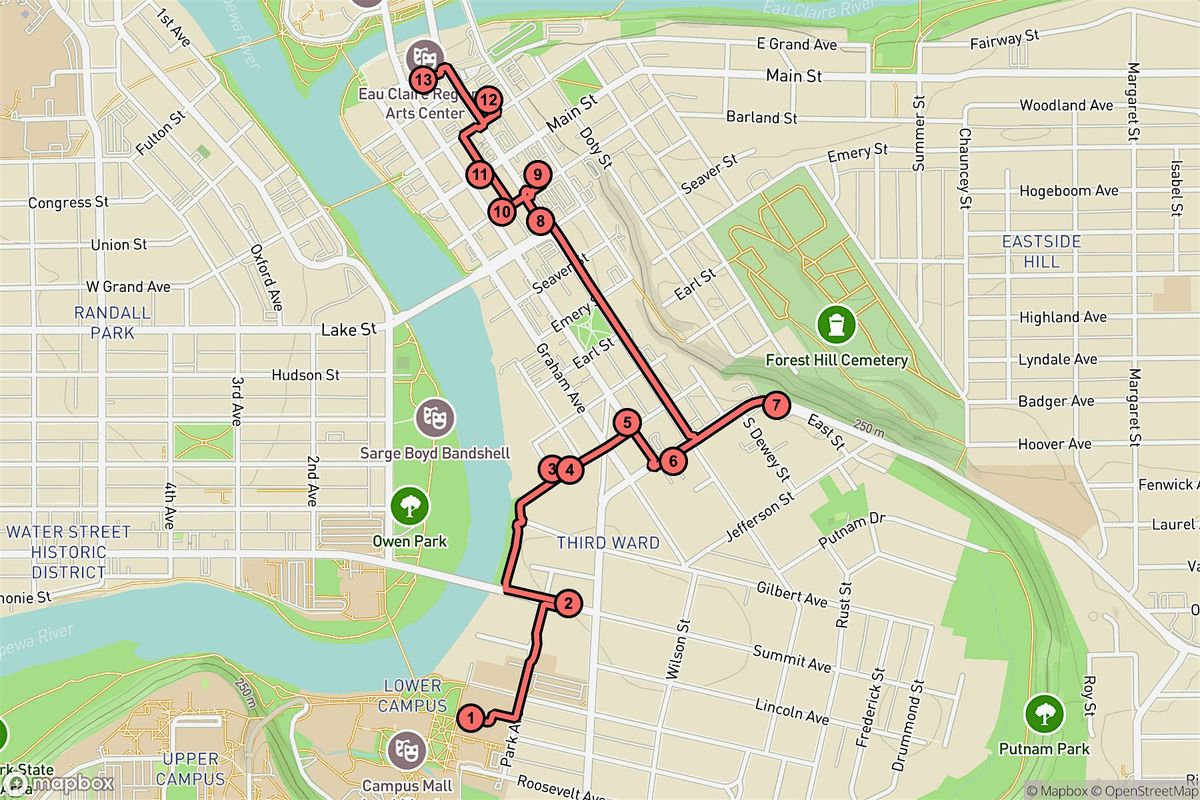 Eau Claire Audio Tour: Echoes of Elegance & Hidden Architectural Gems