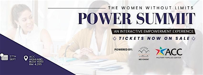 Women Without Limits Power Summit