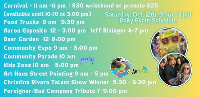 Family Days - Saturday Line up of Events