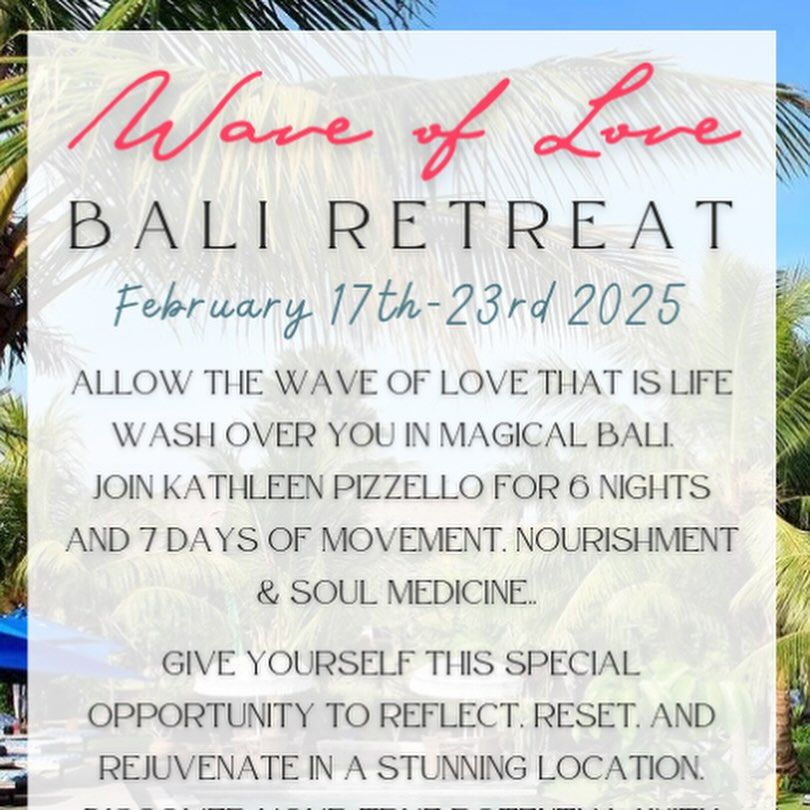 Wave of Love BALI retreat 2025