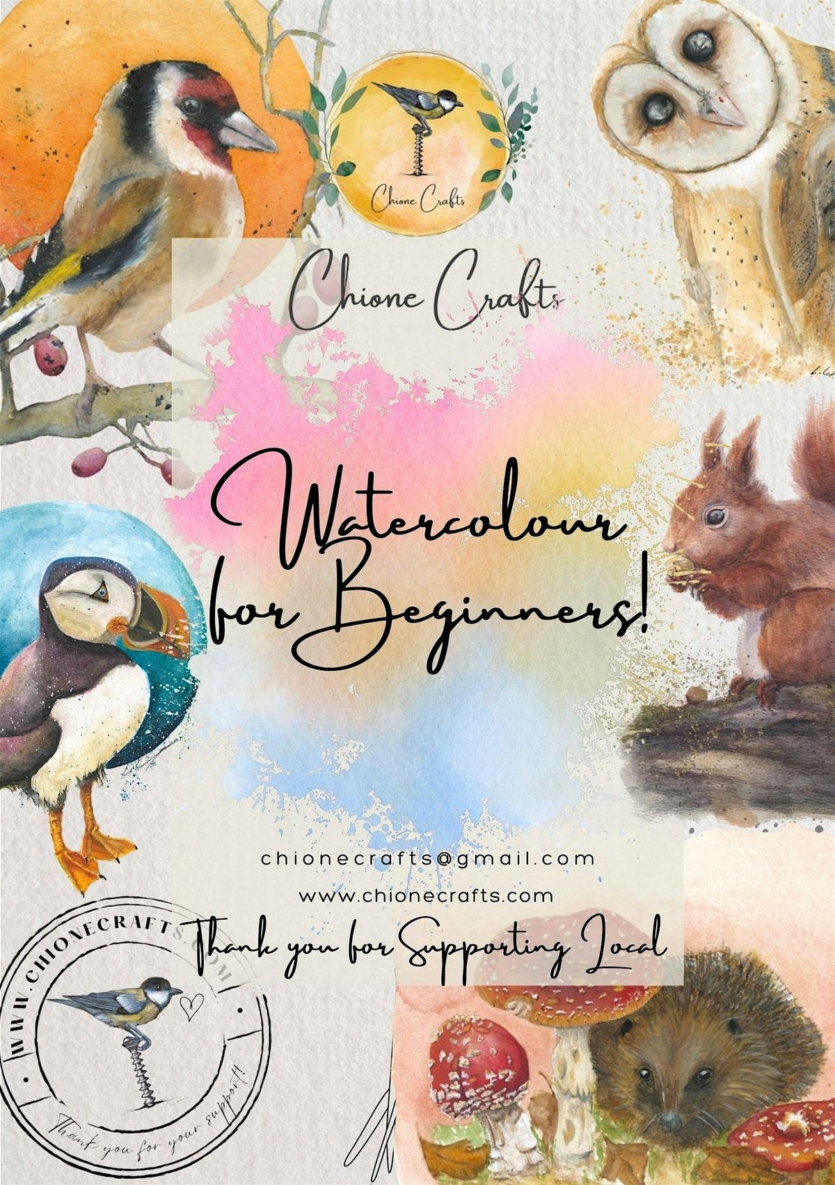 Watercolour Workshops for Beginners