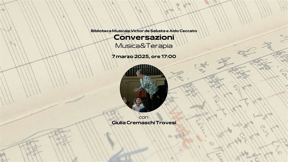 Conversazioni: Musica&Terapia