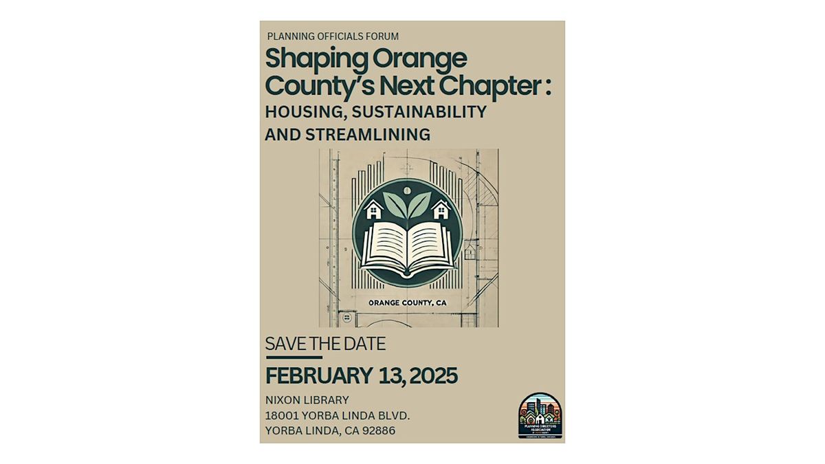 PDAOC Annual Forum -Shaping Orange County's Next Chapter