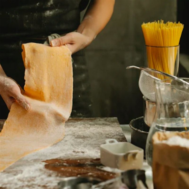 In-Person Class: Fresh Handmade Pasta: Fettuccine and Pesto (Seattle)