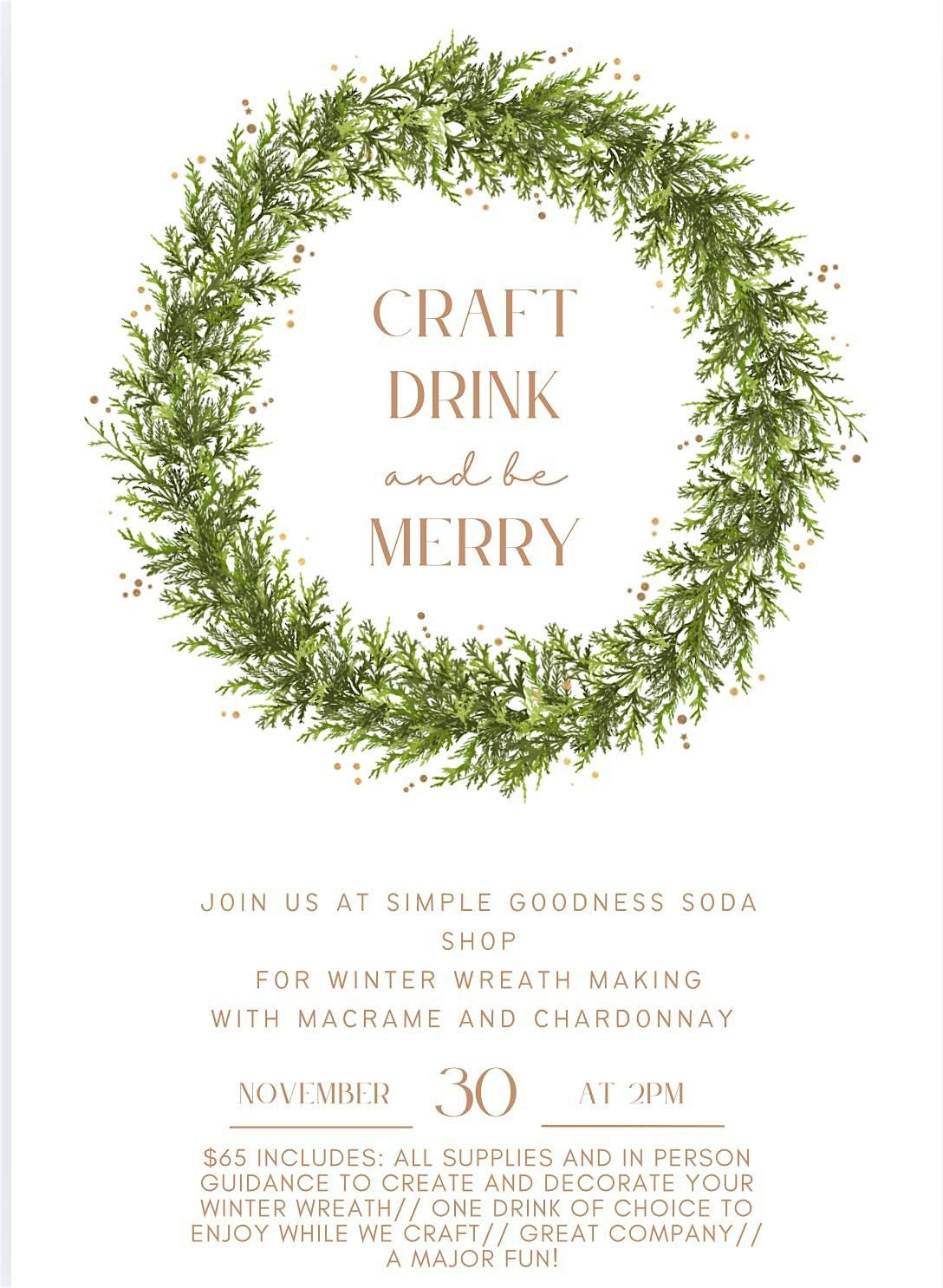 Holiday Wreath Workshop