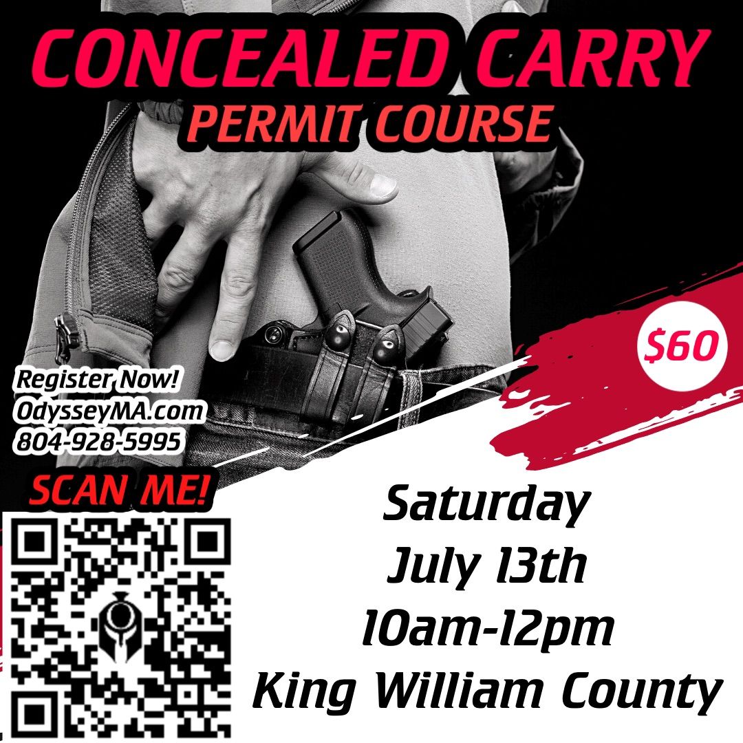 Concealed Carry Permit Course