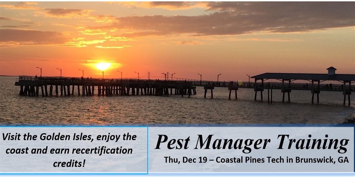 Pest Manager Training - Brunswick