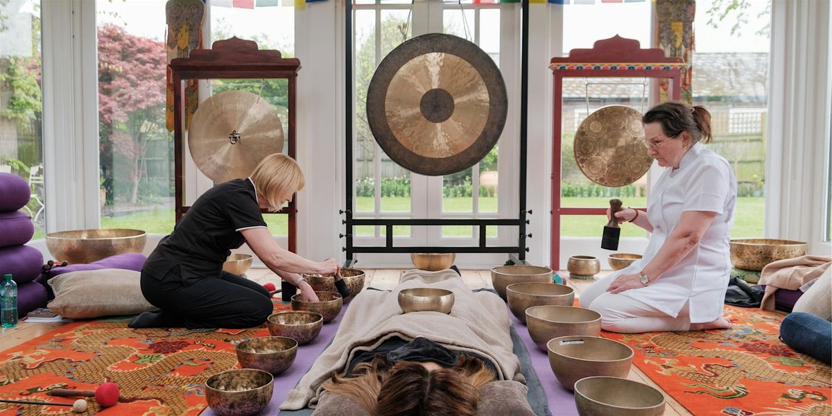 Sound Healing Cours with Tibetan Bowls & Gongs