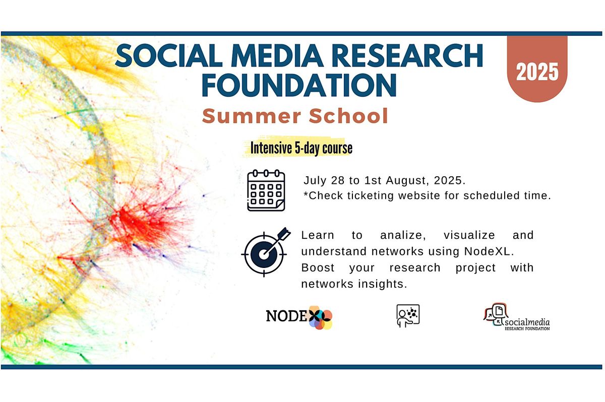 2025 Summer School: Social Networks & NodeXL Pro - a few clicks to insights