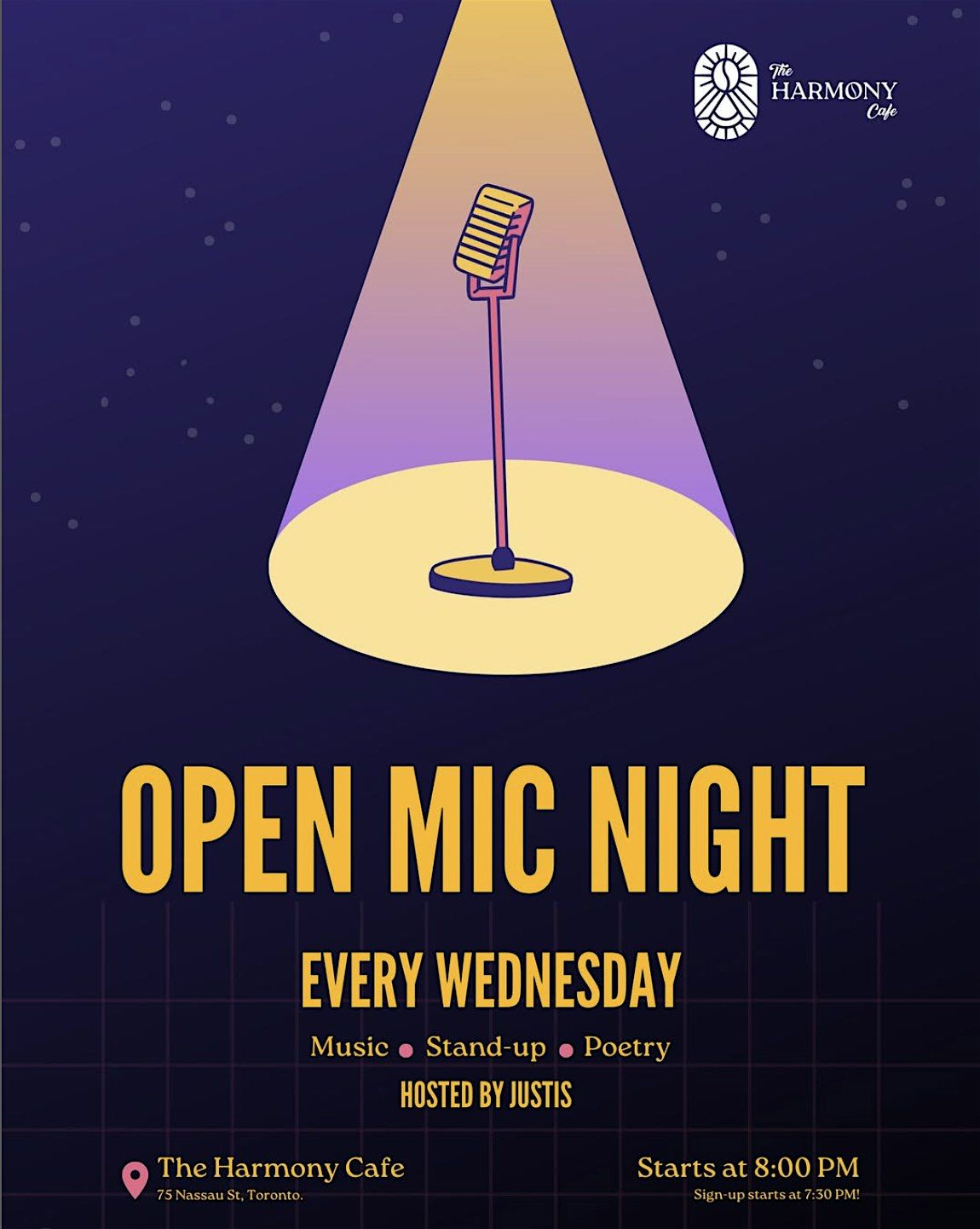 Open Mic Night at The Harmony Cafe