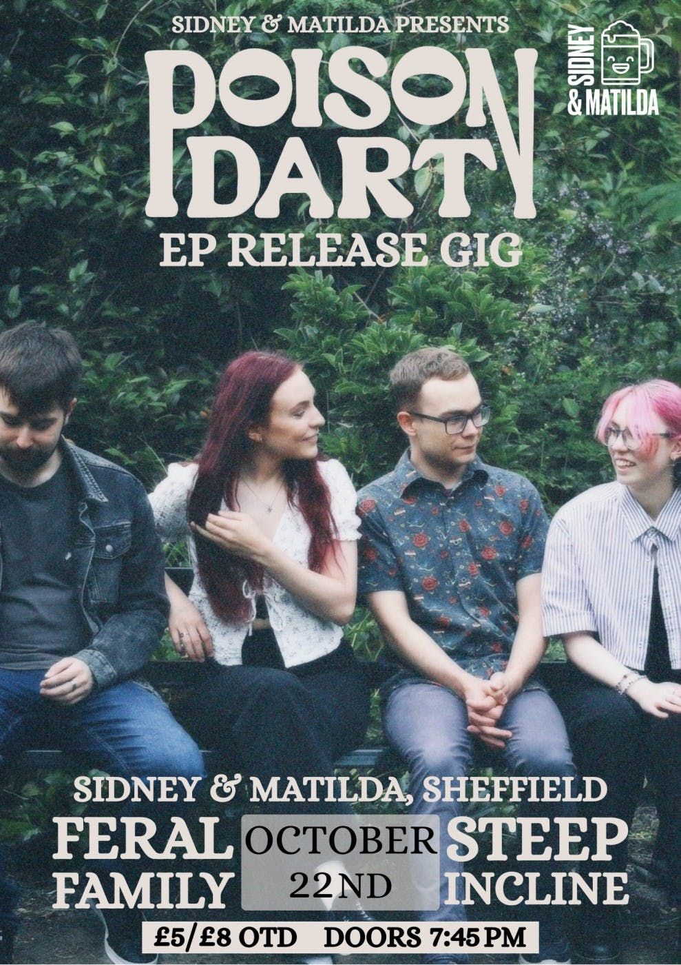 Poison Dart + Steep Incline + Feral Family