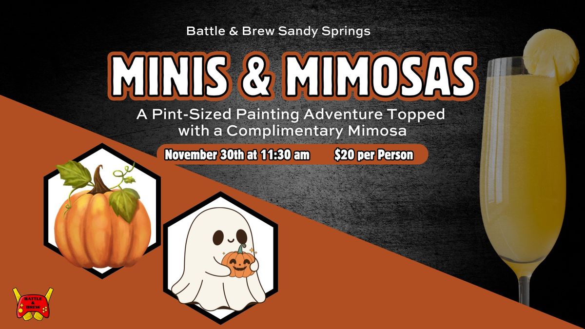 Minis & Mimosas: Brunch Paint and Sip 