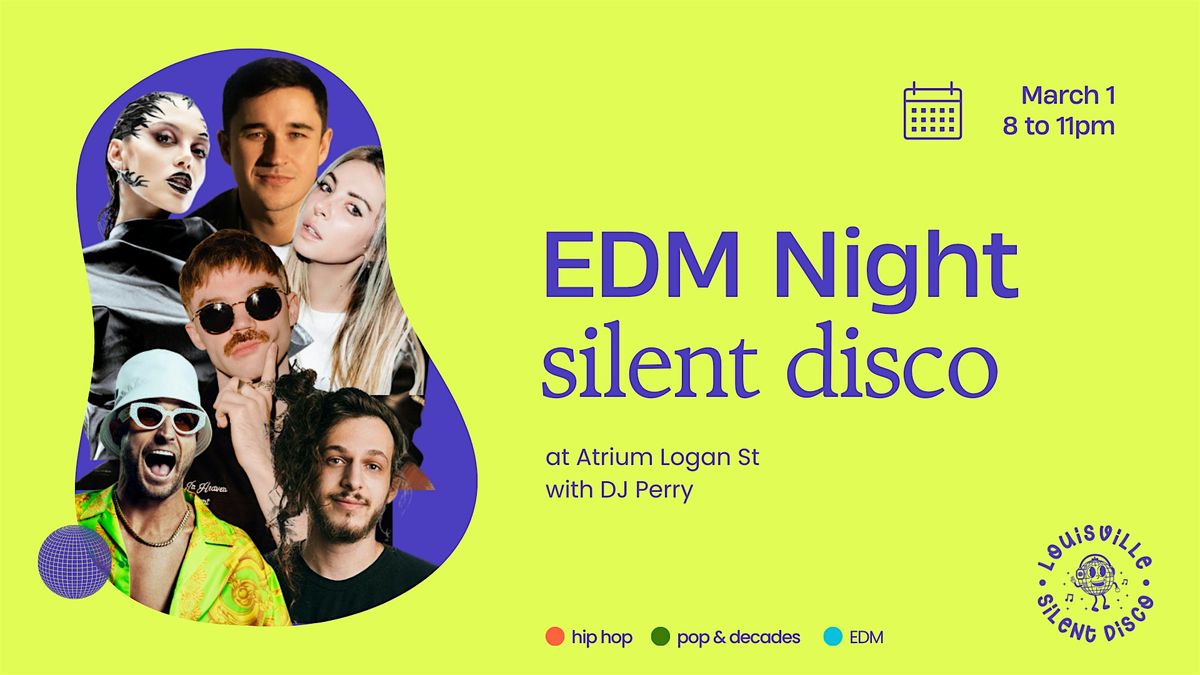 EDM Night Silent Disco at Atrium Logan Street