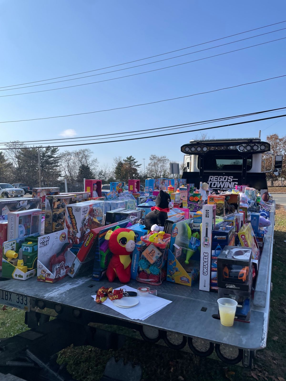 Toys For Tots Cars and Coffee 