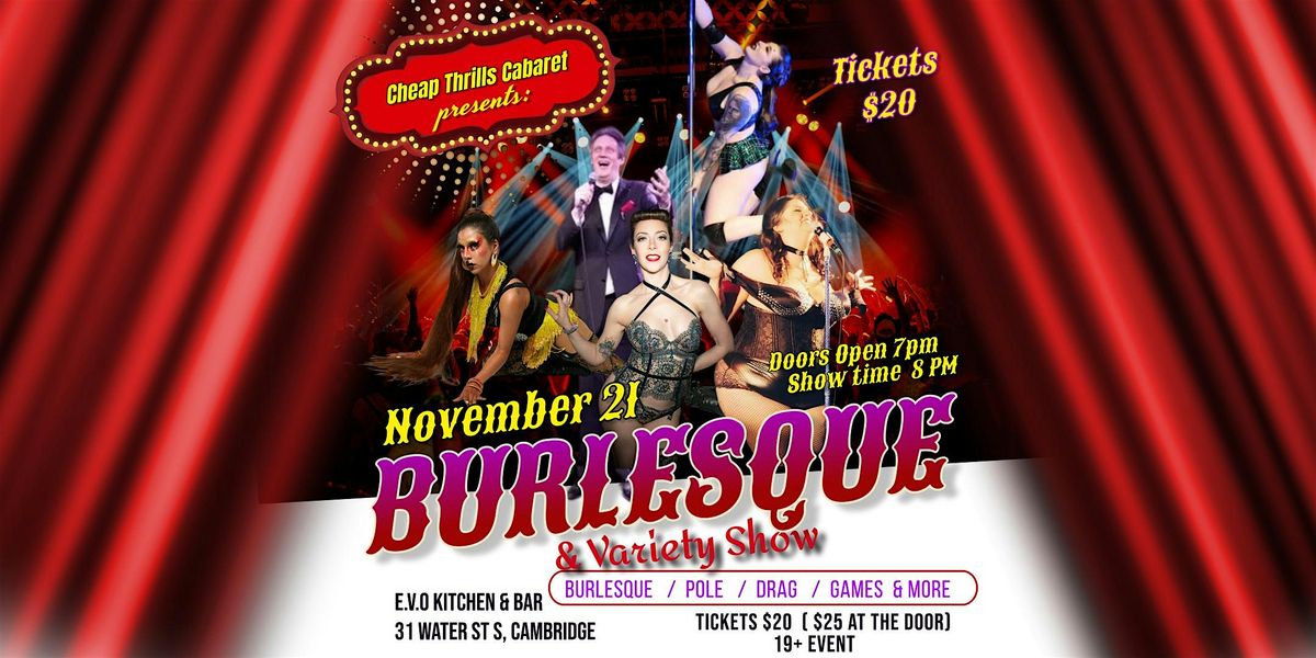 Burlesque and Variety Show at EVO