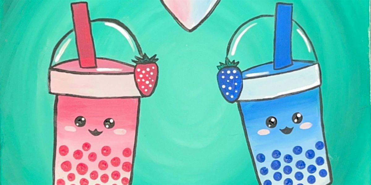 Boba Besties  - Paint and Sip by Classpop!\u2122