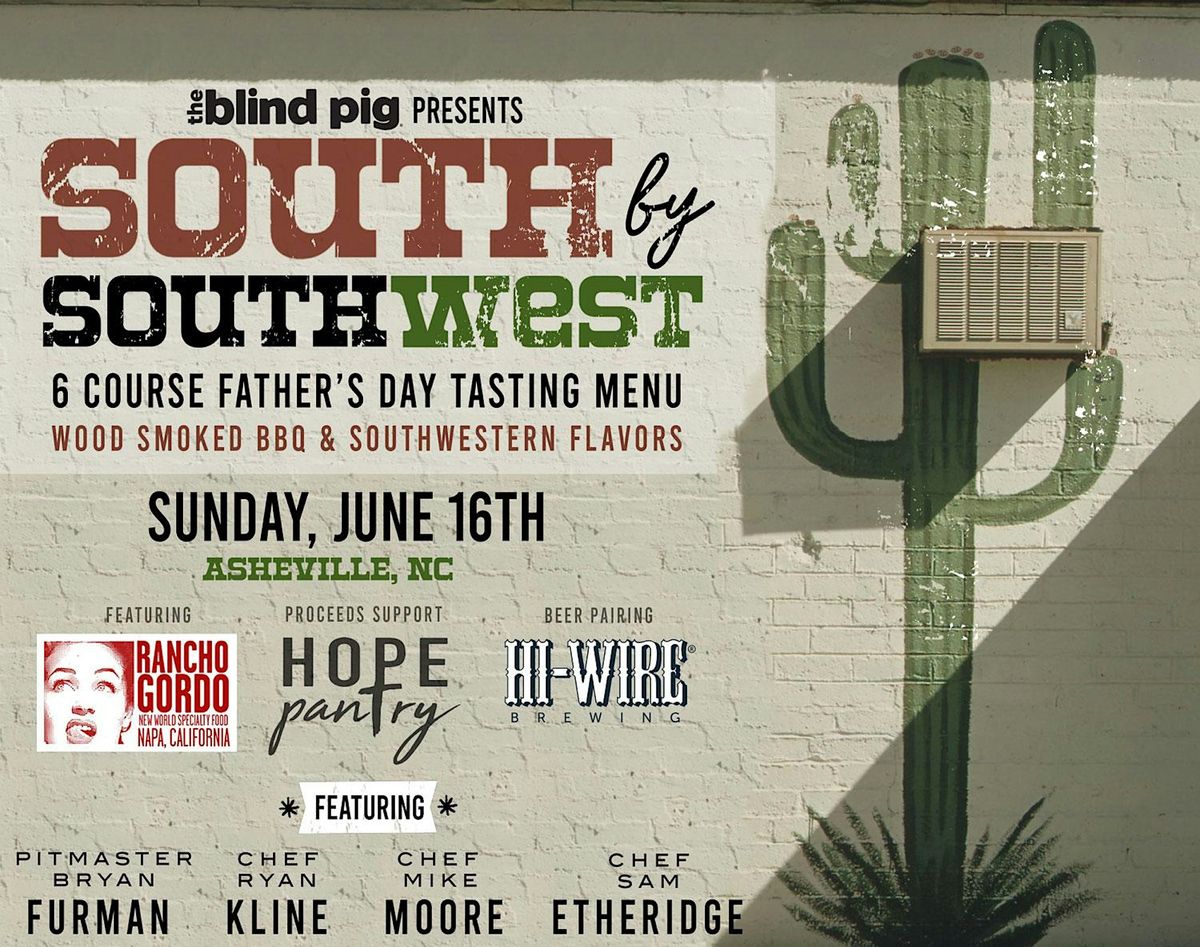 The Blind Pig Supper Club presents: South by Southwest BBQ Tasting Event.