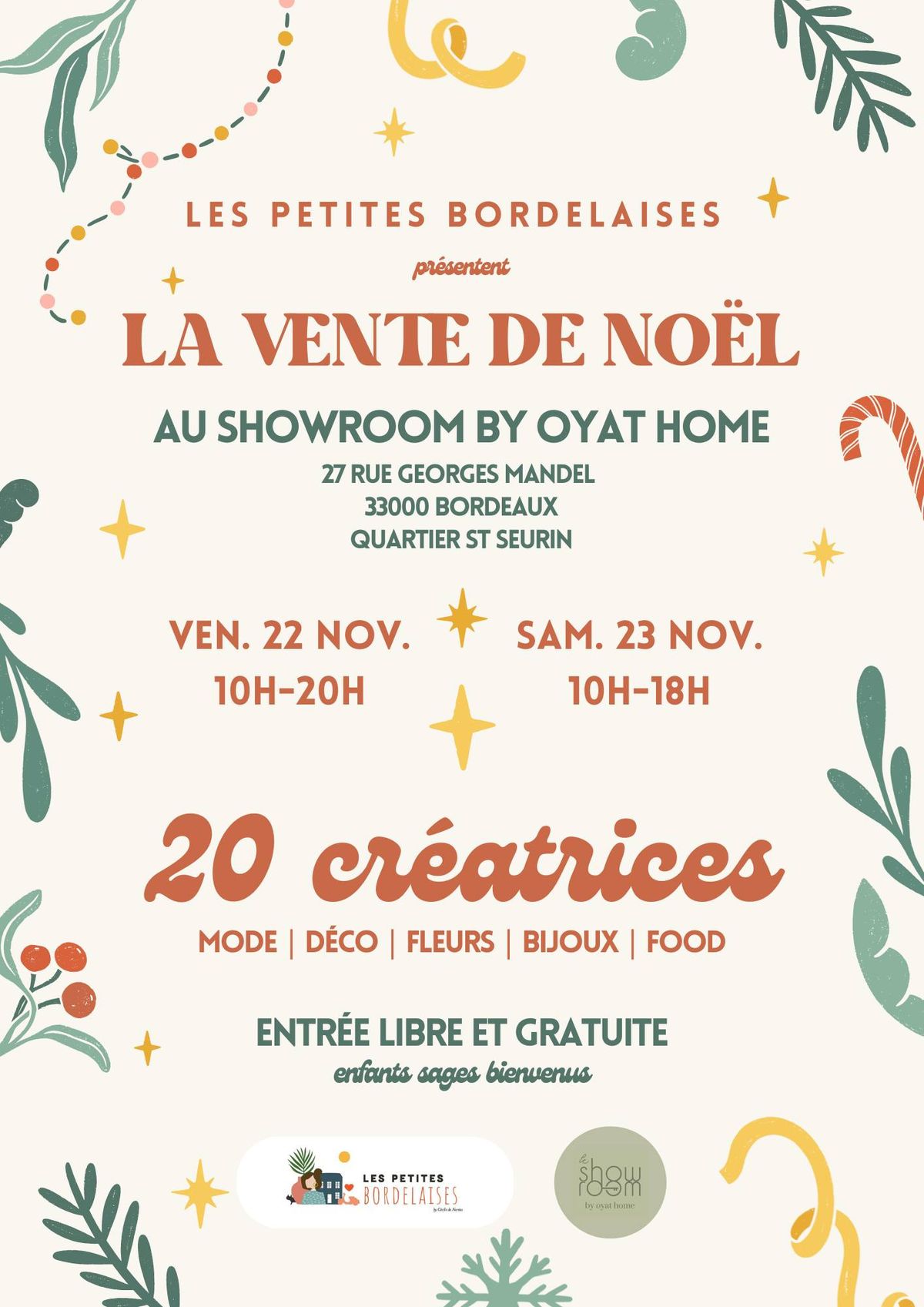 \ud83c\udf84 Vente de No\u00ebl \ud83c\udf84 - Les Petites Bordelaises #2