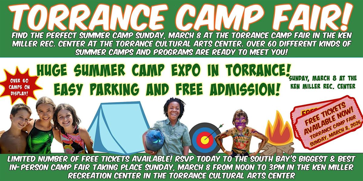 Torrance Camp Fair at the Ken Miller Recreation Center
