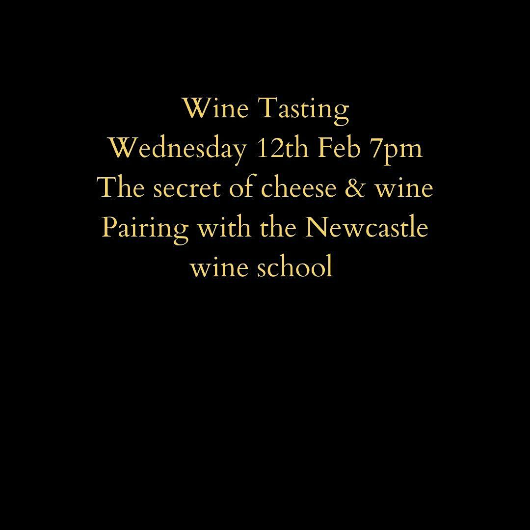 Wine & cheese Tasting with the Newcastle Wine School