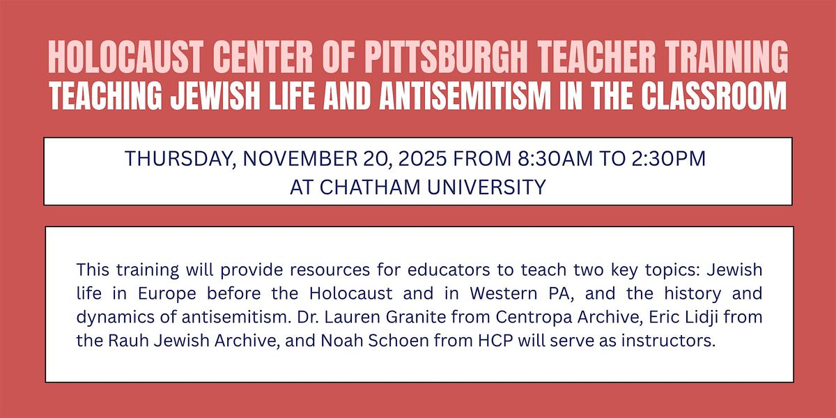 Teaching Jewish Life and Antisemitism in the Classroom