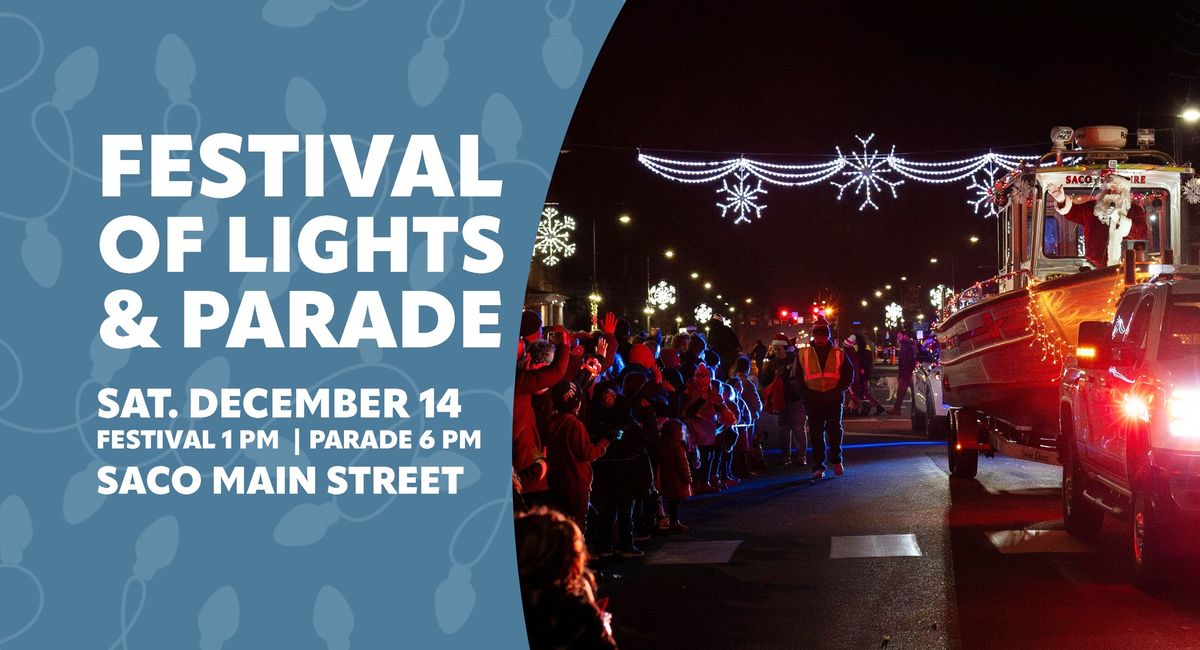 13th Annual Holiday Festival of Lights & Parade